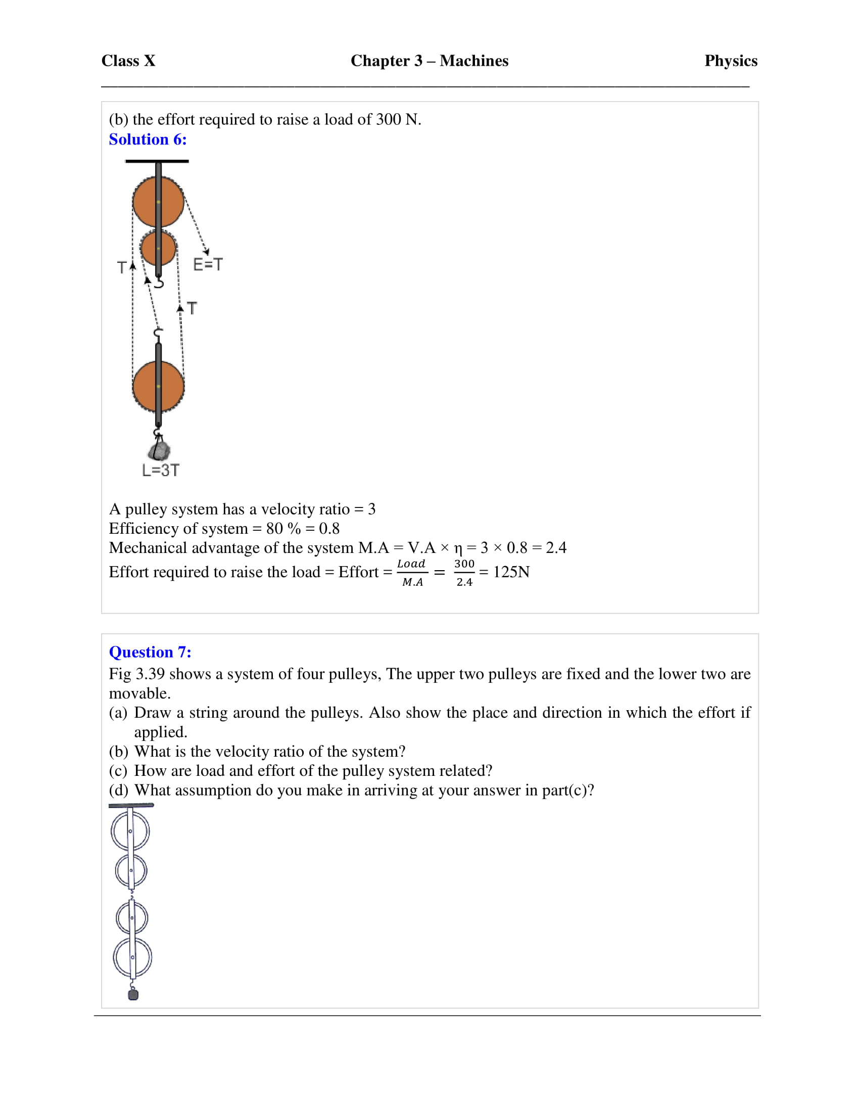 icse-selina-physics-solutions-class-10-chapter-3-machines-39 icse-selina-physics-solutions-class-10-chapter-3-machines-39