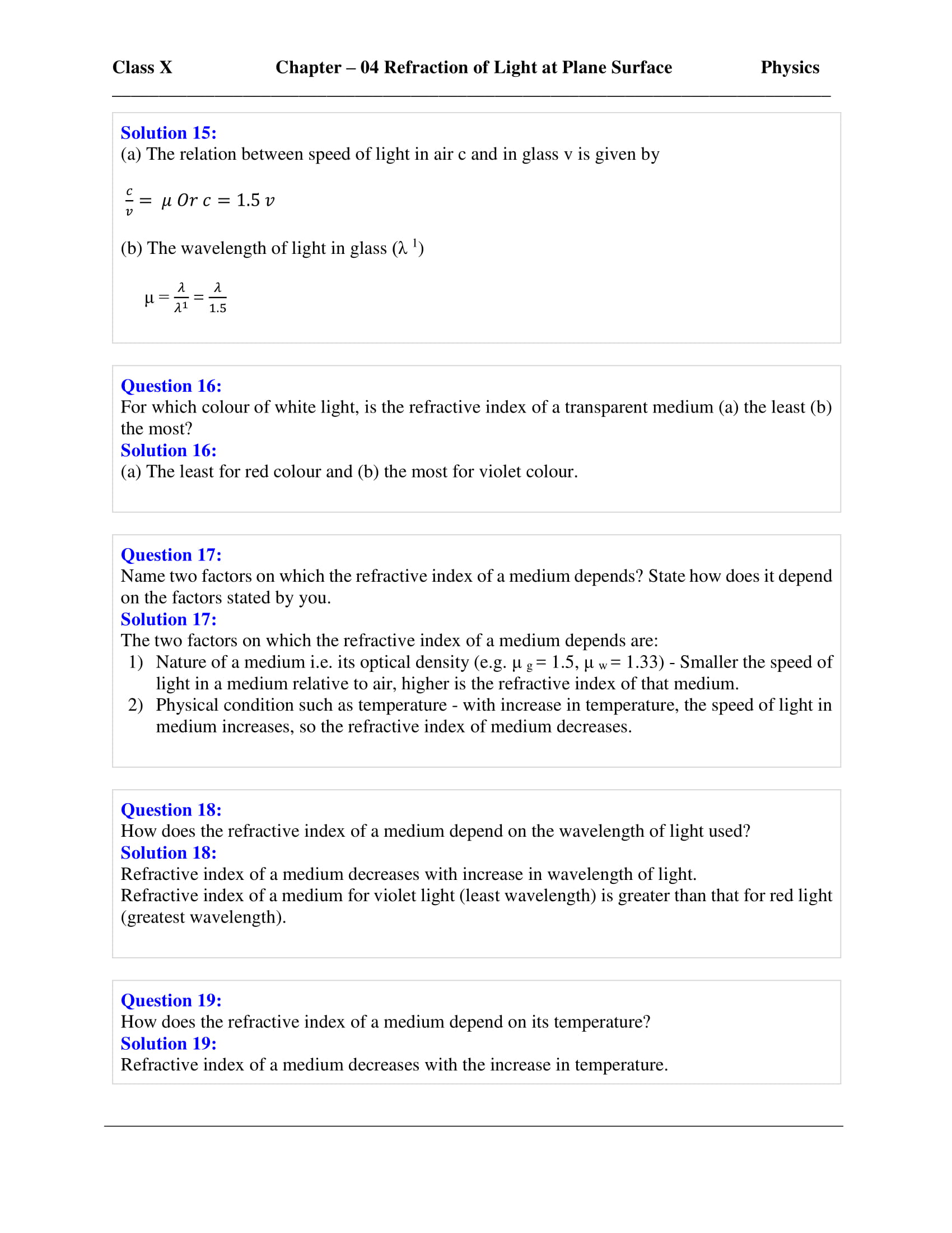 icse-selina-physics-solutions-class-10-chapter-4-refraction-of-light-at-plane-surfaces-05 icse-selina-physics-solutions-class-10-chapter-4-refraction-of-light-at-plane-surfaces-05