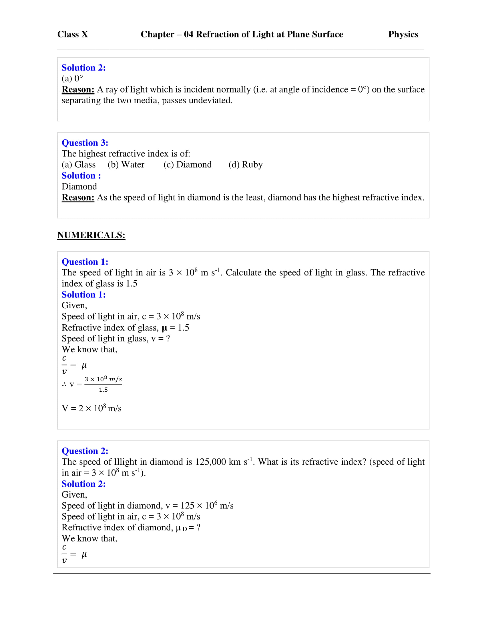 icse-selina-physics-solutions-class-10-chapter-4-refraction-of-light-at-plane-surfaces-12 icse-selina-physics-solutions-class-10-chapter-4-refraction-of-light-at-plane-surfaces-12
