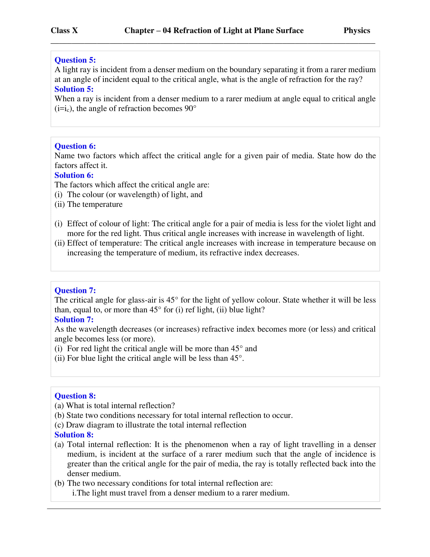 icse-selina-physics-solutions-class-10-chapter-4-refraction-of-light-at-plane-surfaces-29 icse-selina-physics-solutions-class-10-chapter-4-refraction-of-light-at-plane-surfaces-29