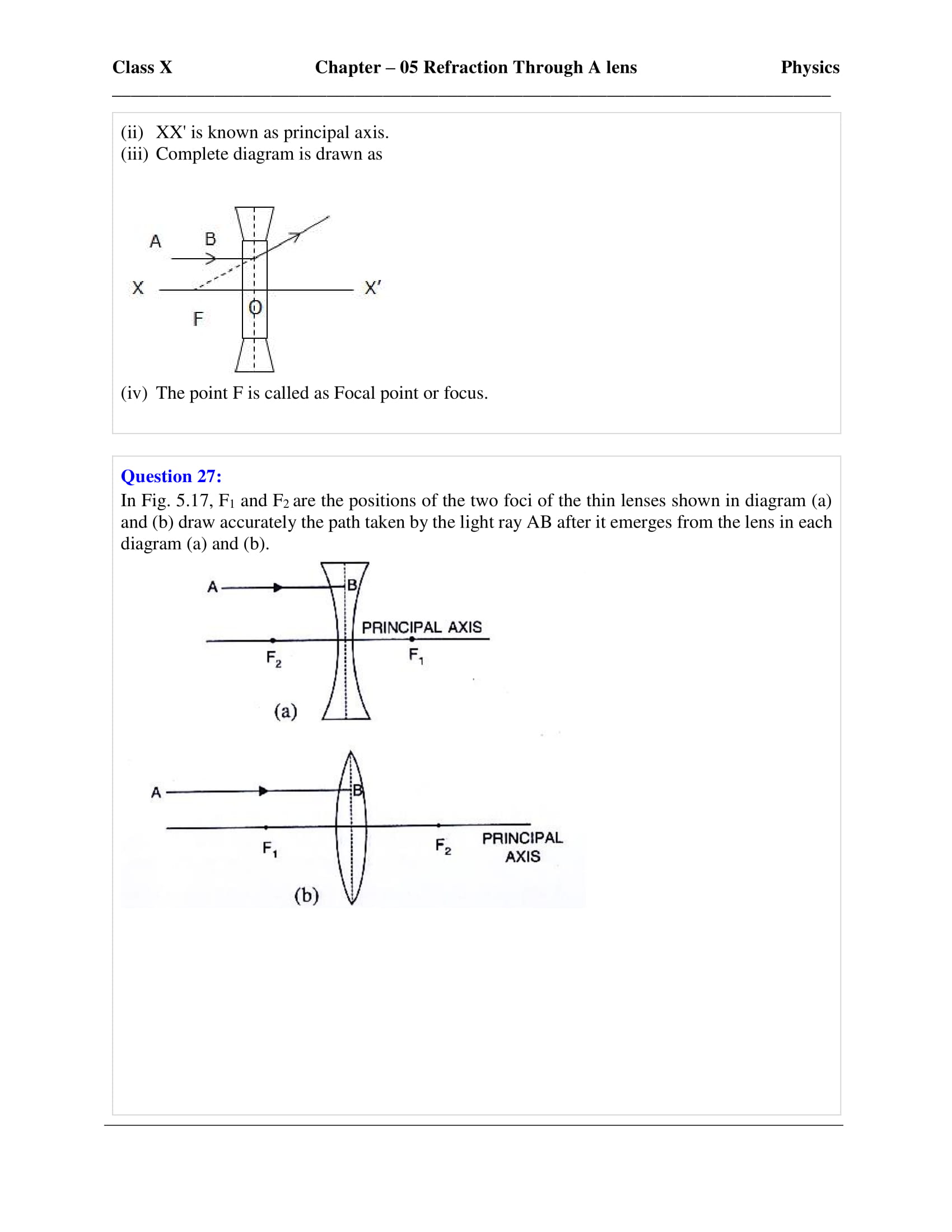 icse-selina-physics-solutions-class-10-chapter-5-refraction-through-a-lens-11 icse-selina-physics-solutions-class-10-chapter-5-refraction-through-a-lens-11
