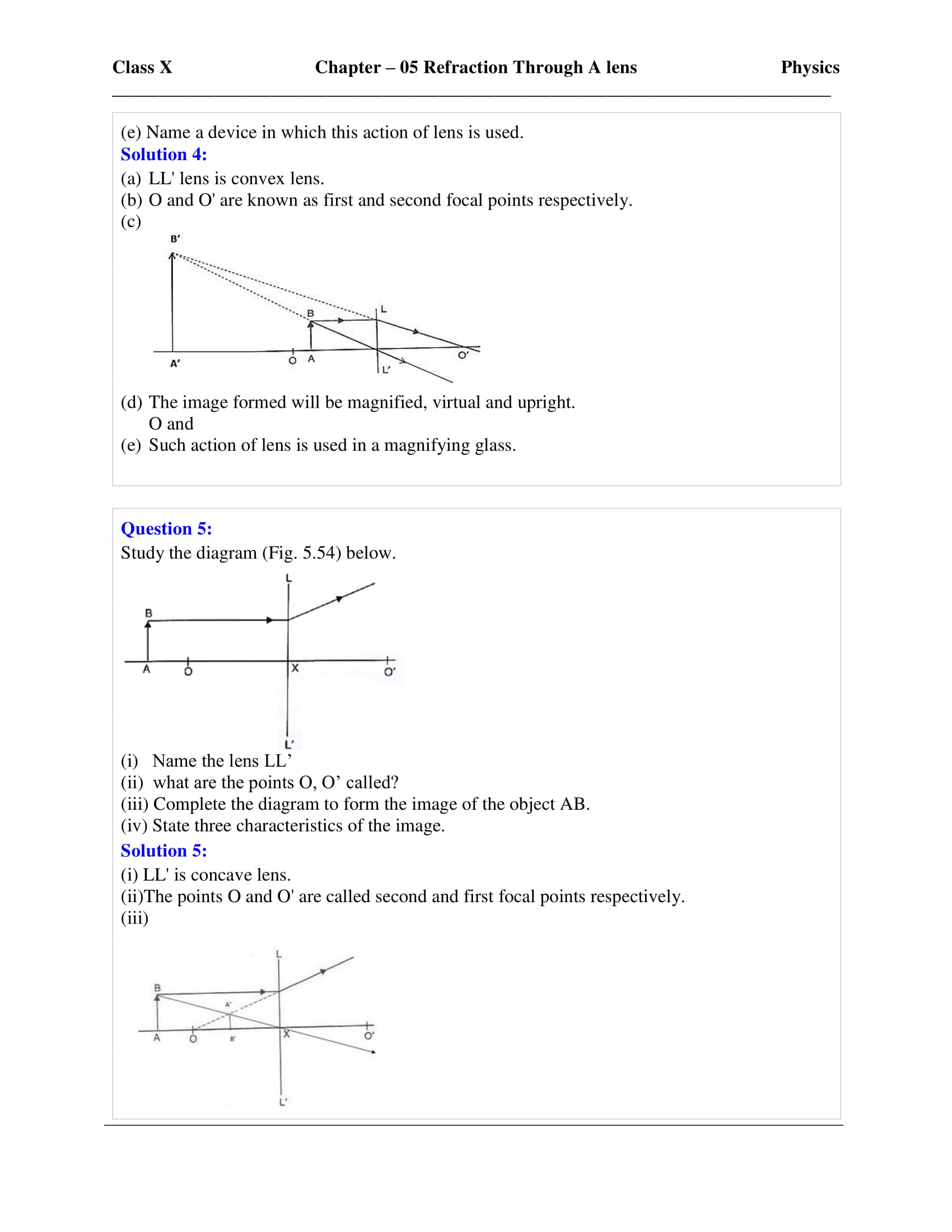 icse-selina-physics-solutions-class-10-chapter-5-refraction-through-a-lens-17 icse-selina-physics-solutions-class-10-chapter-5-refraction-through-a-lens-17