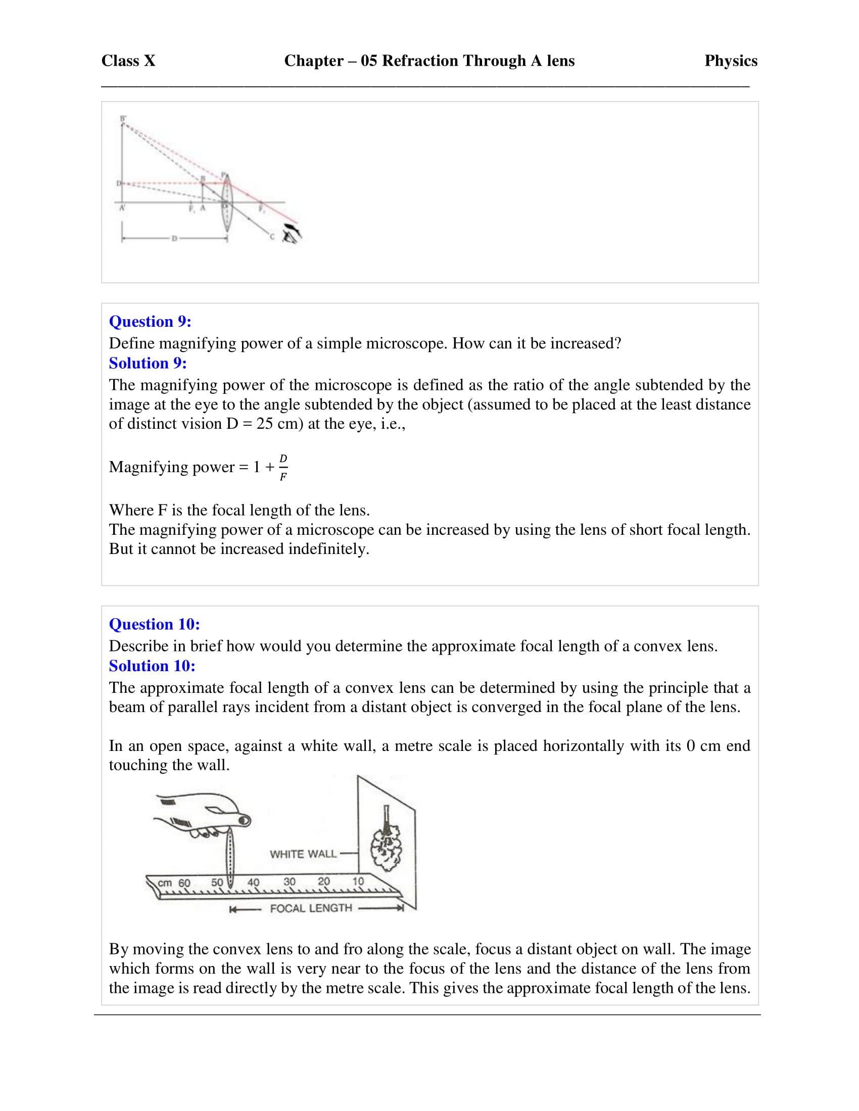 icse-selina-physics-solutions-class-10-chapter-5-refraction-through-a-lens-34 icse-selina-physics-solutions-class-10-chapter-5-refraction-through-a-lens-34