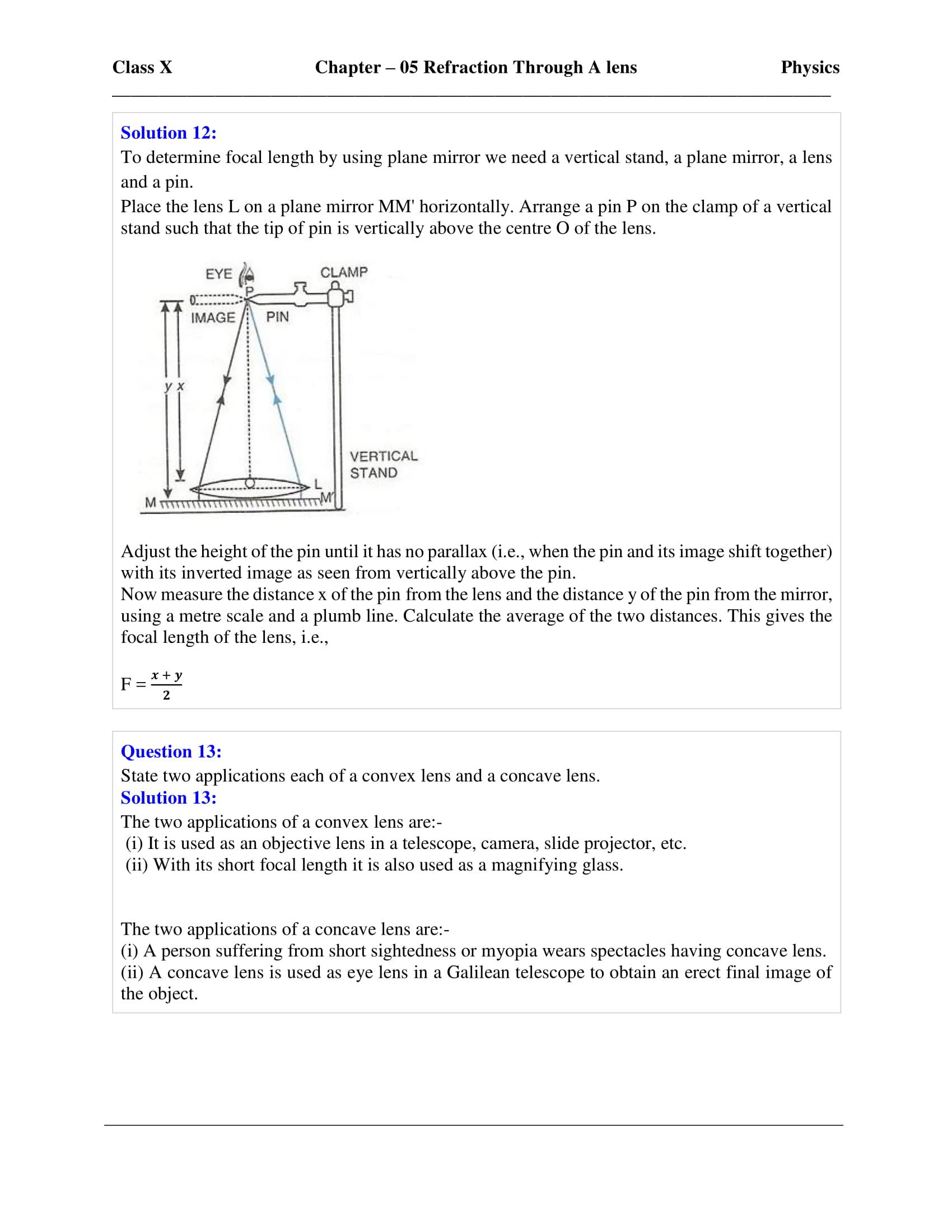 icse-selina-physics-solutions-class-10-chapter-5-refraction-through-a-lens-36 icse-selina-physics-solutions-class-10-chapter-5-refraction-through-a-lens-36