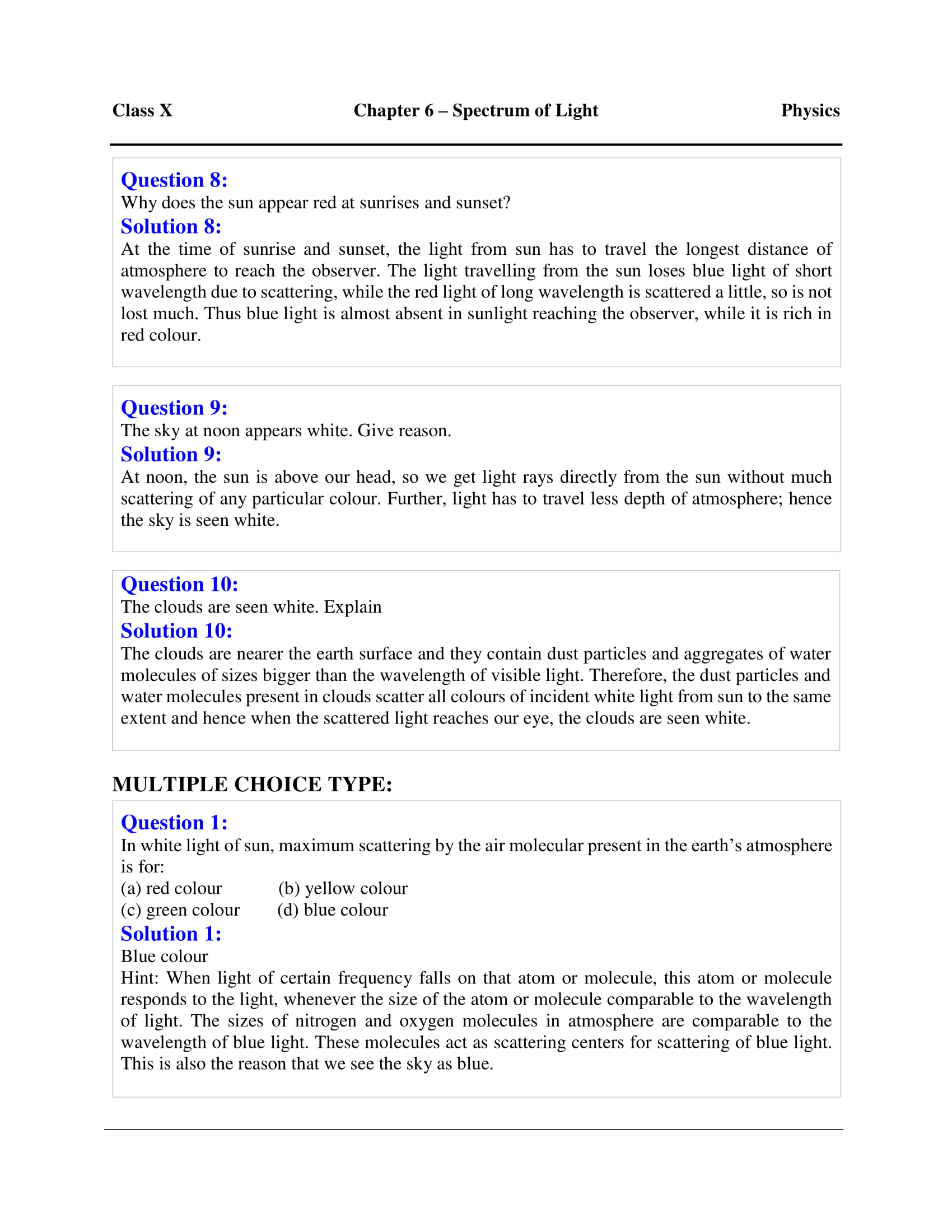 icse-selina-physics-solutions-class-10-chapter-6-spectrum-19 icse-selina-physics-solutions-class-10-chapter-6-spectrum-19