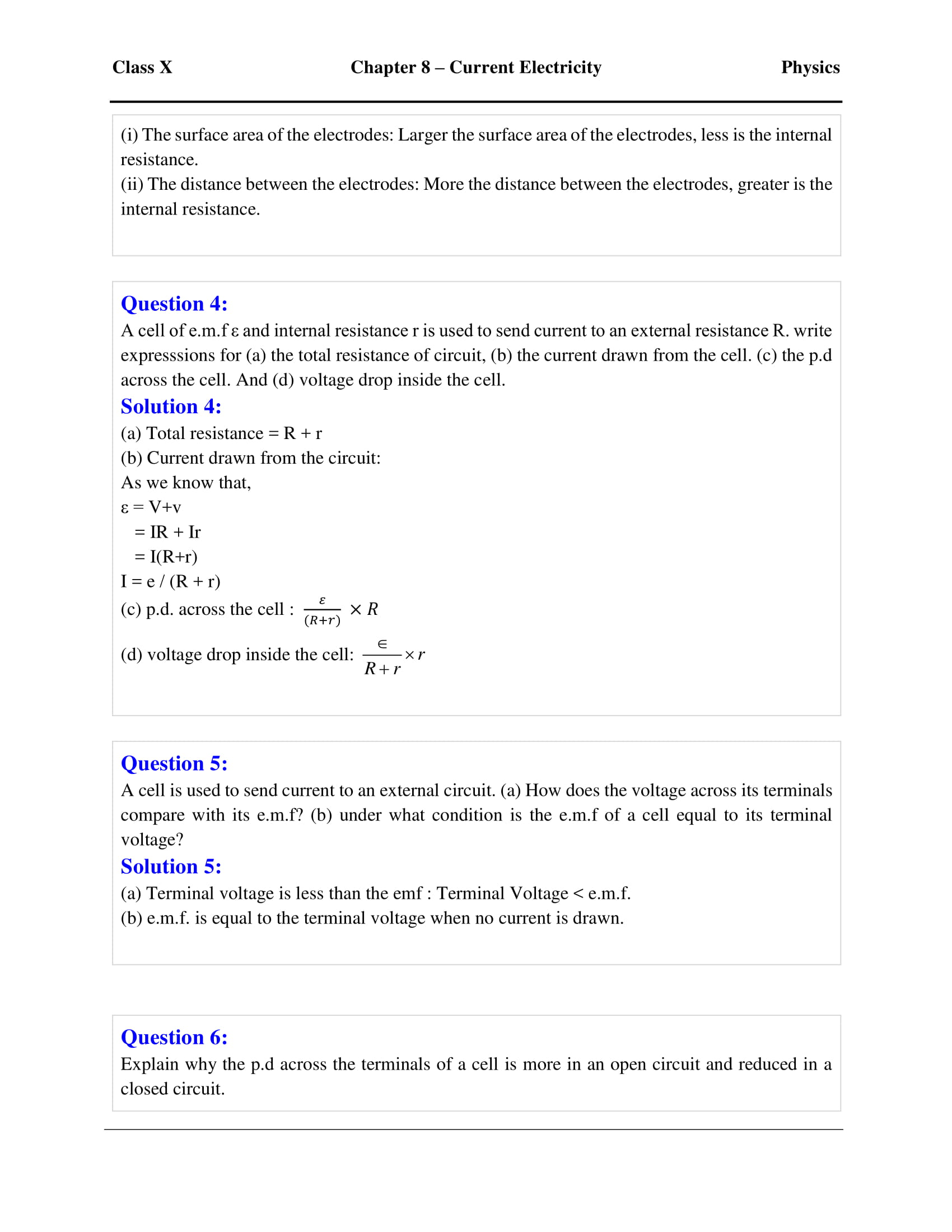 icse-selina-physics-solutions-class-10-chapter-8-current-electricity-18 icse-selina-physics-solutions-class-10-chapter-8-current-electricity-18