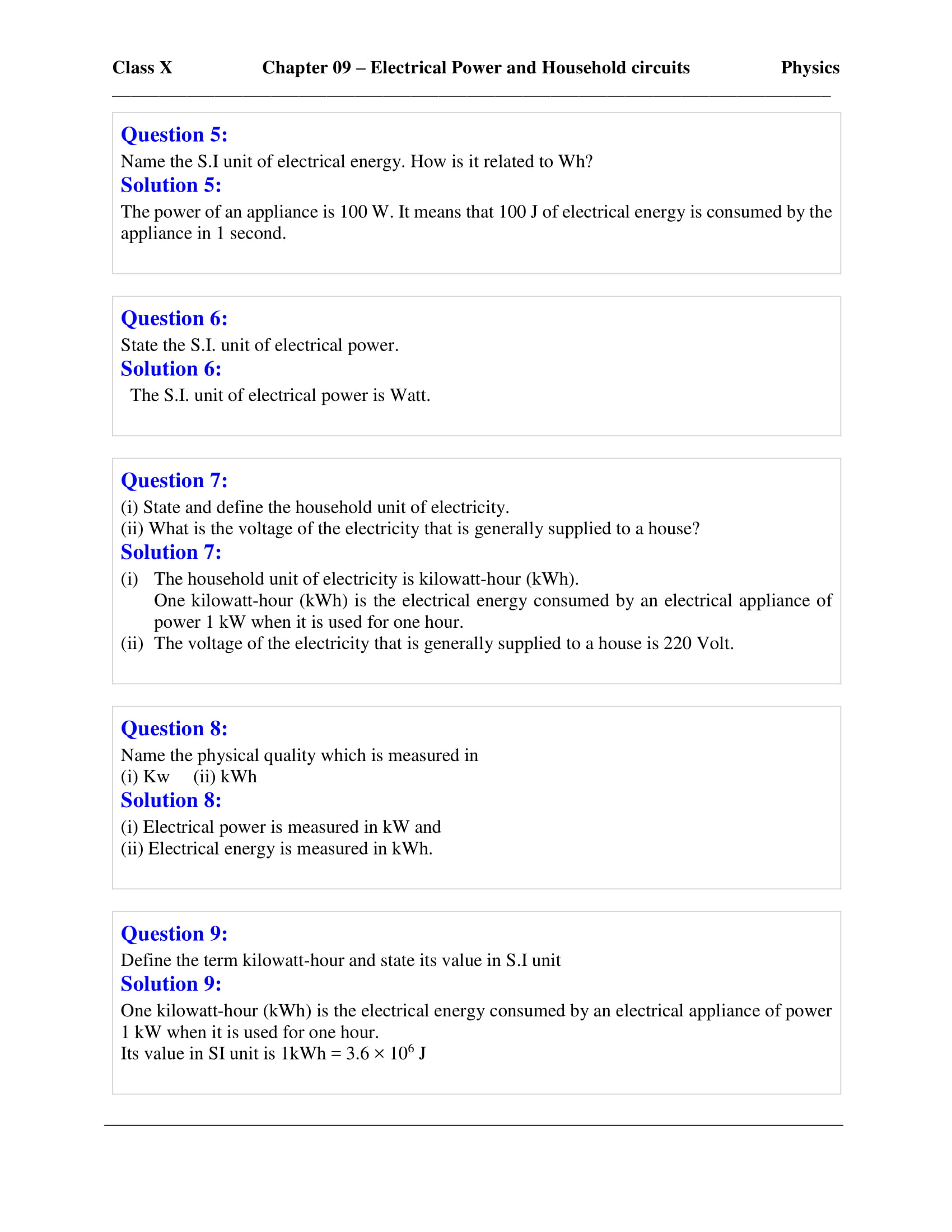 icse-selina-physics-solutions-class-10-chapter-9-household-circuits-02 icse-selina-physics-solutions-class-10-chapter-9-household-circuits-02