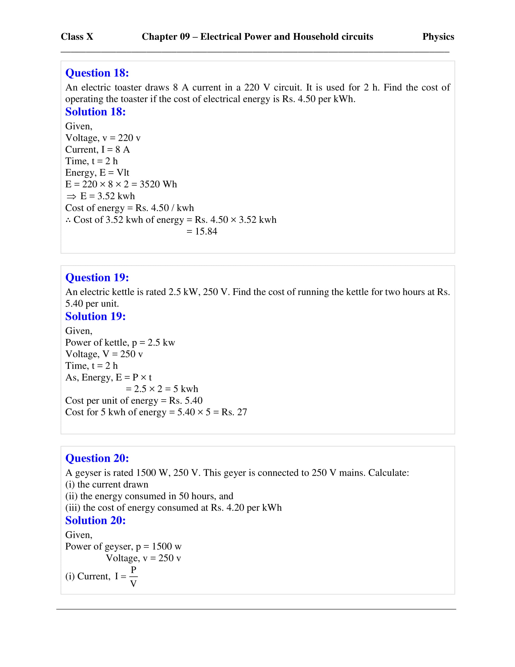 icse-selina-physics-solutions-class-10-chapter-9-household-circuits-14 icse-selina-physics-solutions-class-10-chapter-9-household-circuits-14