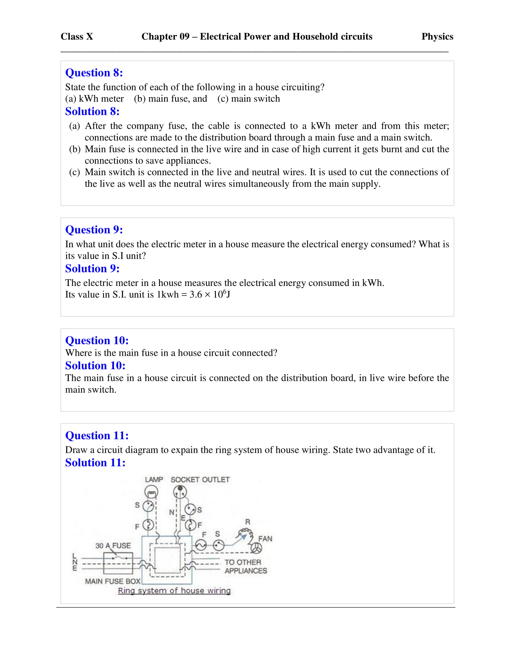 icse-selina-physics-solutions-class-10-chapter-9-household-circuits-17 icse-selina-physics-solutions-class-10-chapter-9-household-circuits-17
