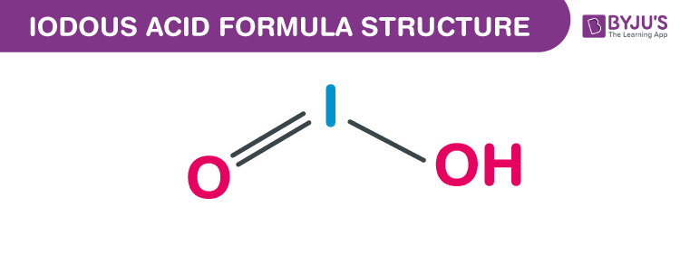 Iodous acid Formula