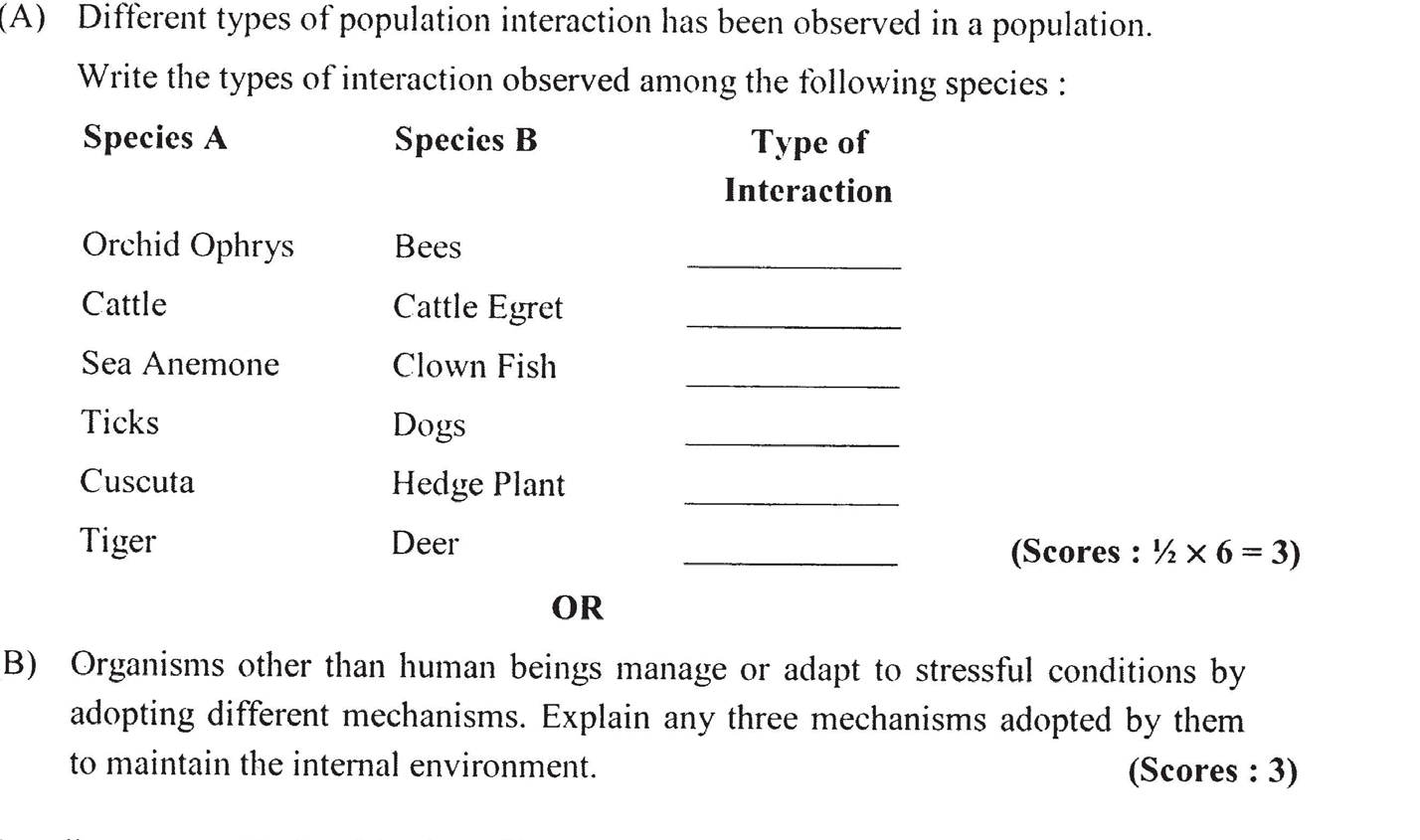  Kerala plus two Biology important questions-2