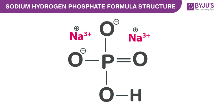 Sodium hydrogen phosphate Formula