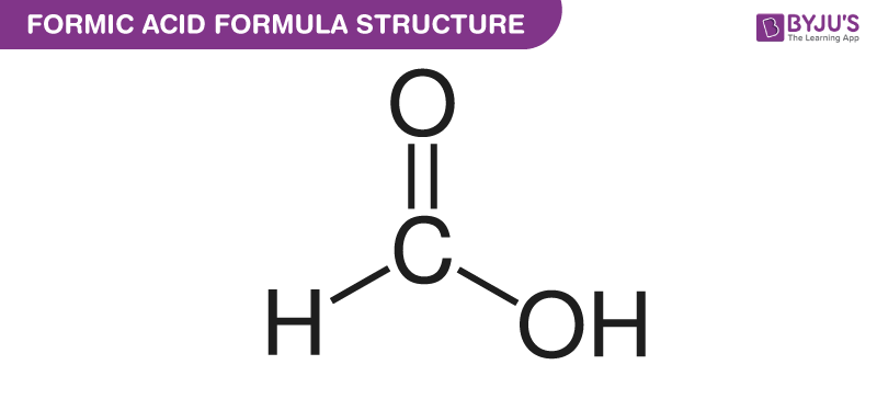 Formic Acid Formula - Chemical Formula For Formic Acid (Methanoic acid)