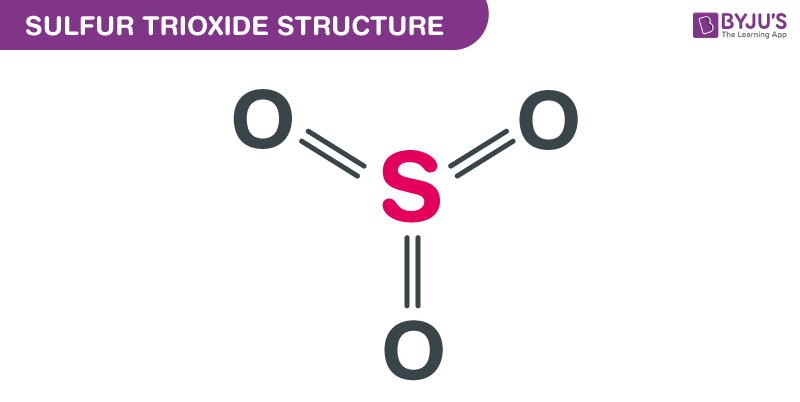 sulfur trioxide molecule