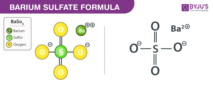 Barium Sulfate Formula Properties Chemical Structure