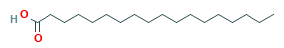 Stearic Acid Structural Formula