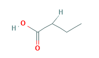 Butyric Acid Structural Formula