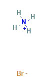 Ammonium Bromide Structural Formula