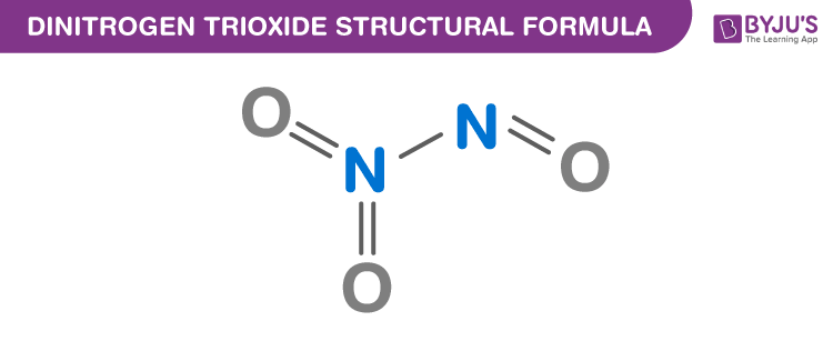 Dinitrogen Trioxide Chemical Structure