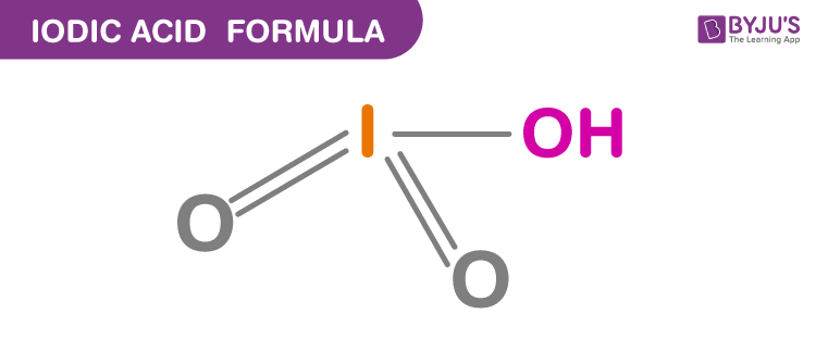 Iodic Acid Formula