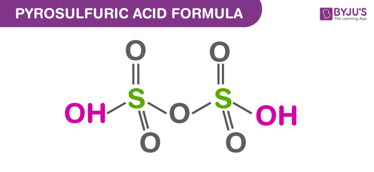 Pyrosulfuric Acid Formula