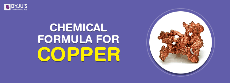 Chemical Formula For Copper