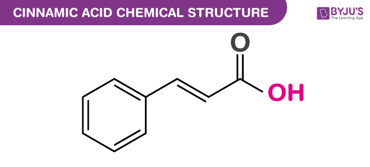 Cinnamic Acid Formula