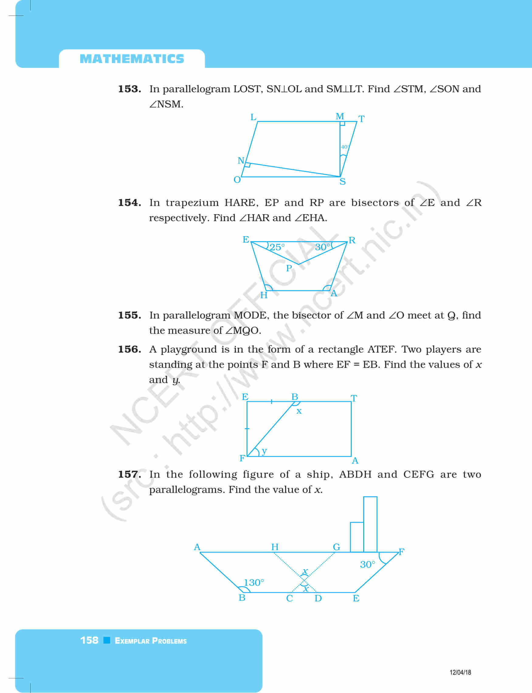 case study questions class 8 maths ncert