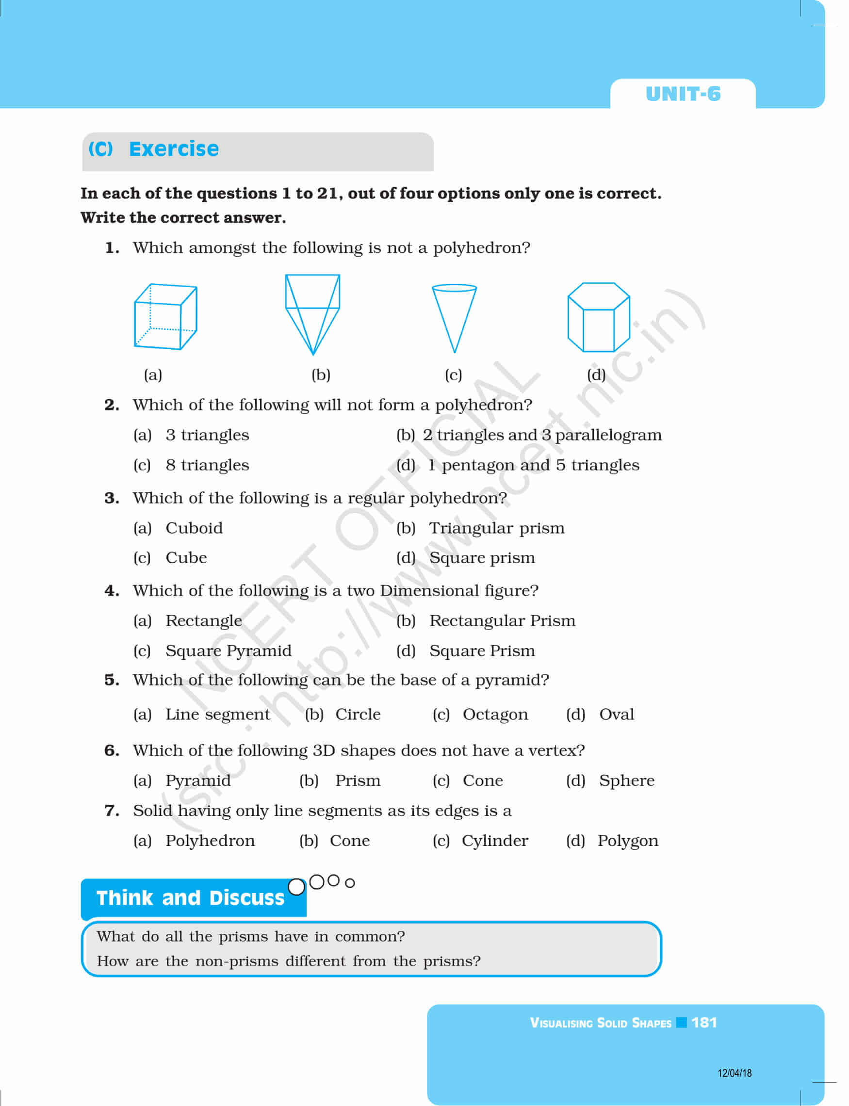 cbse 8th class maths question paper pdf