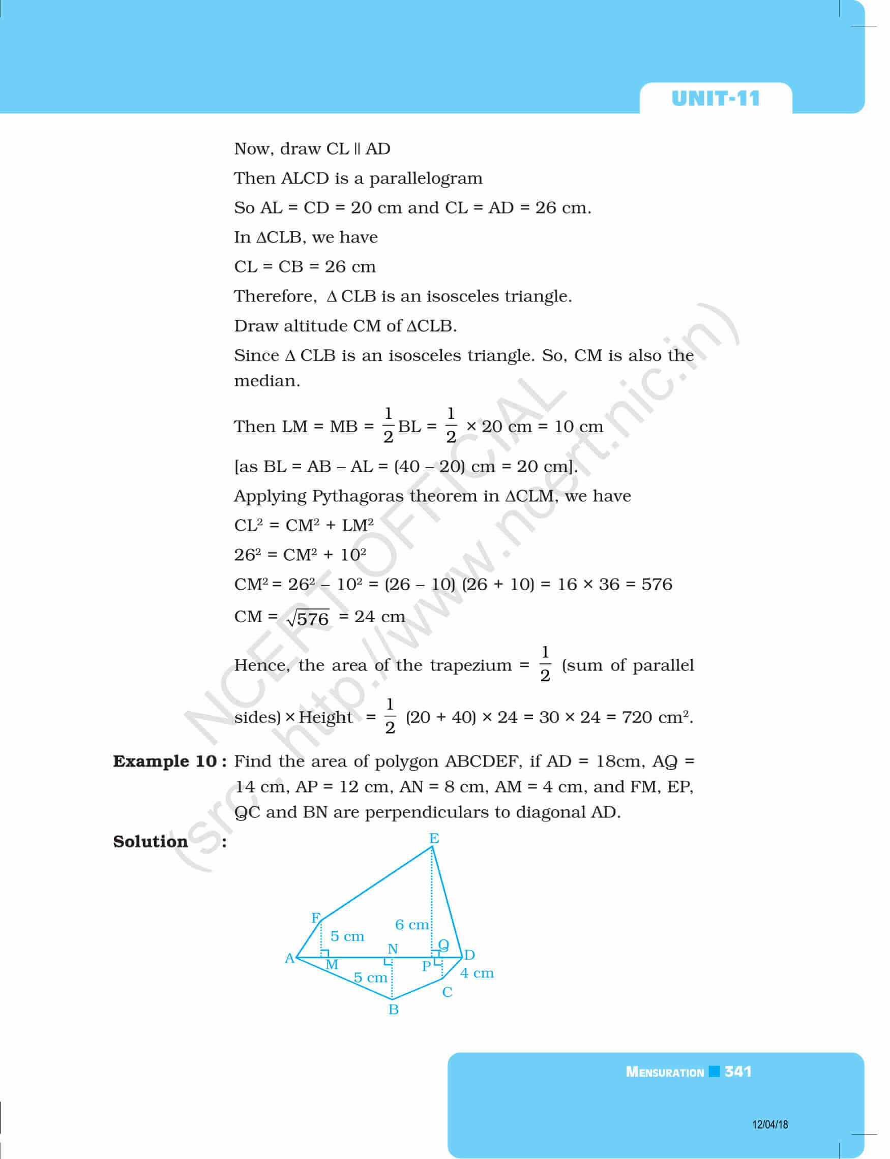 case study questions class 8 maths ncert