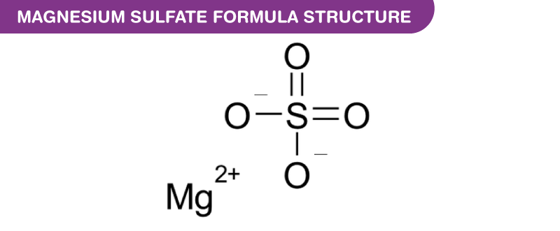 Sulphate formula magnesium What is