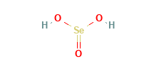 Selenous Acid Structural Formula