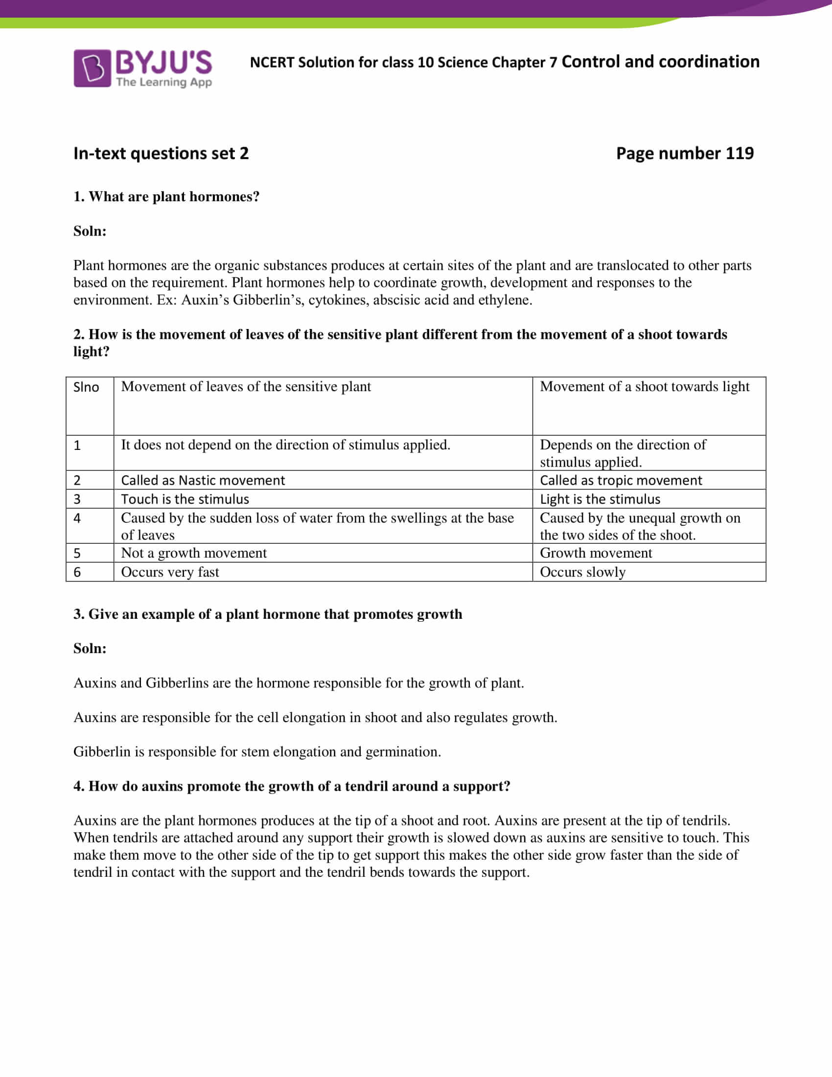 case study questions class 7 science chapter 10