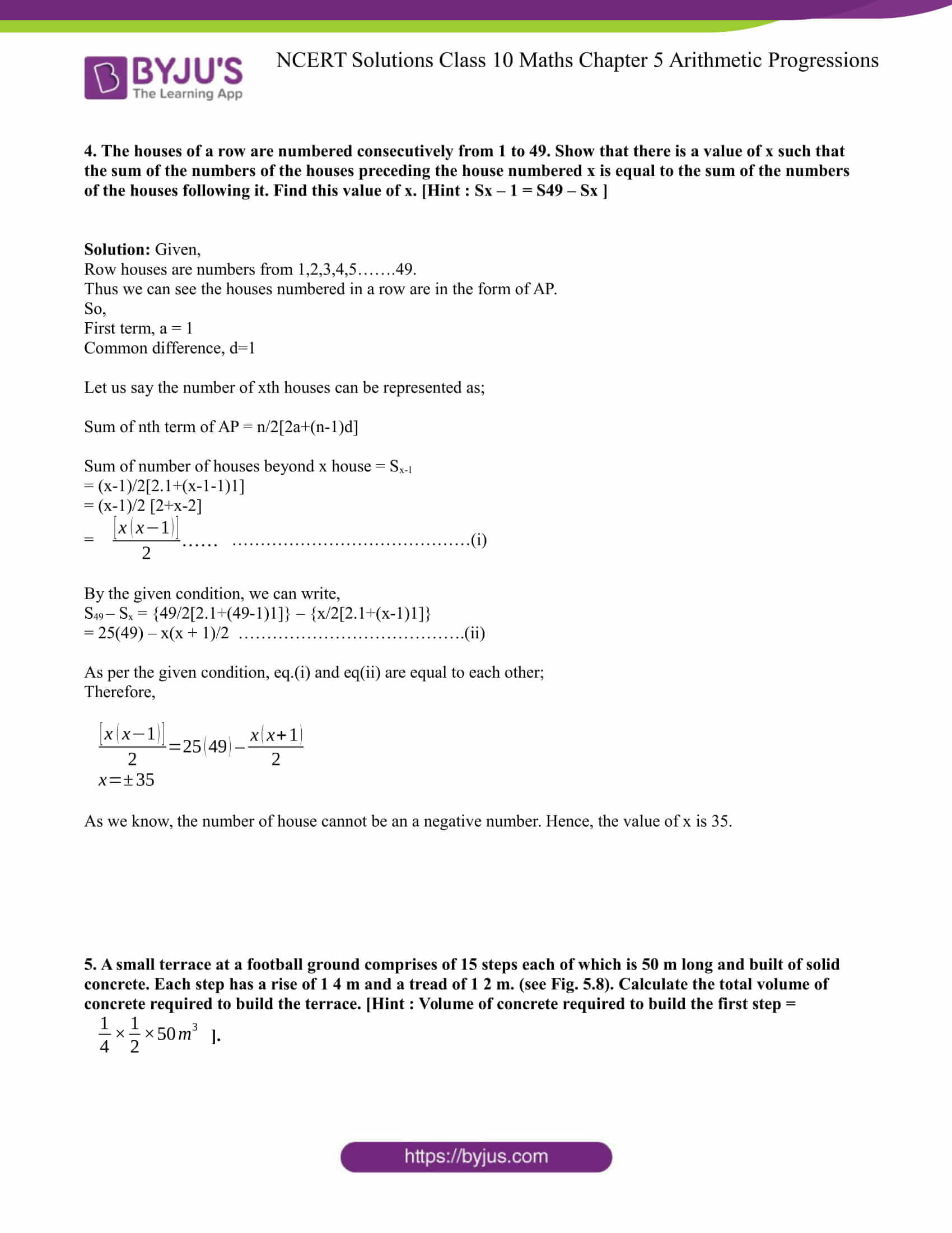 NCERT Solutions for Class 10 Maths Exercise 5.3 Chapter 5- arithmetic ...