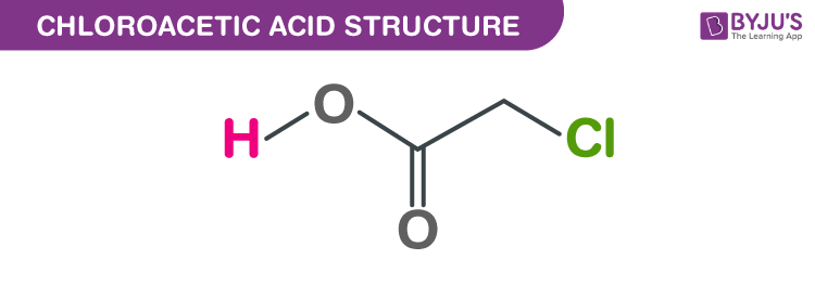 Structural Formula Of Monochloroacetic Acid