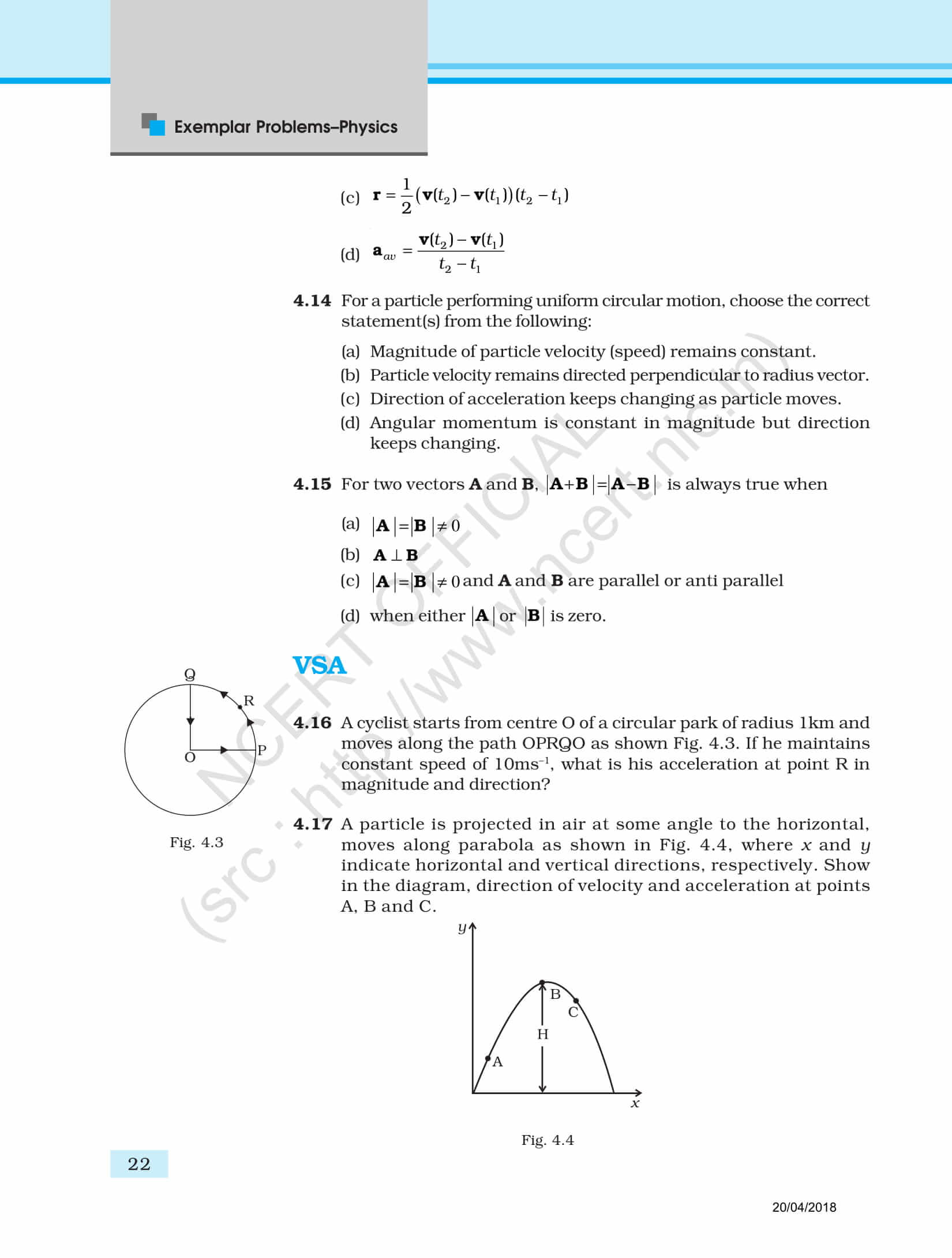 Ncert Books Class 11 Physics Chapter 4 Utopper - Bank2home.com