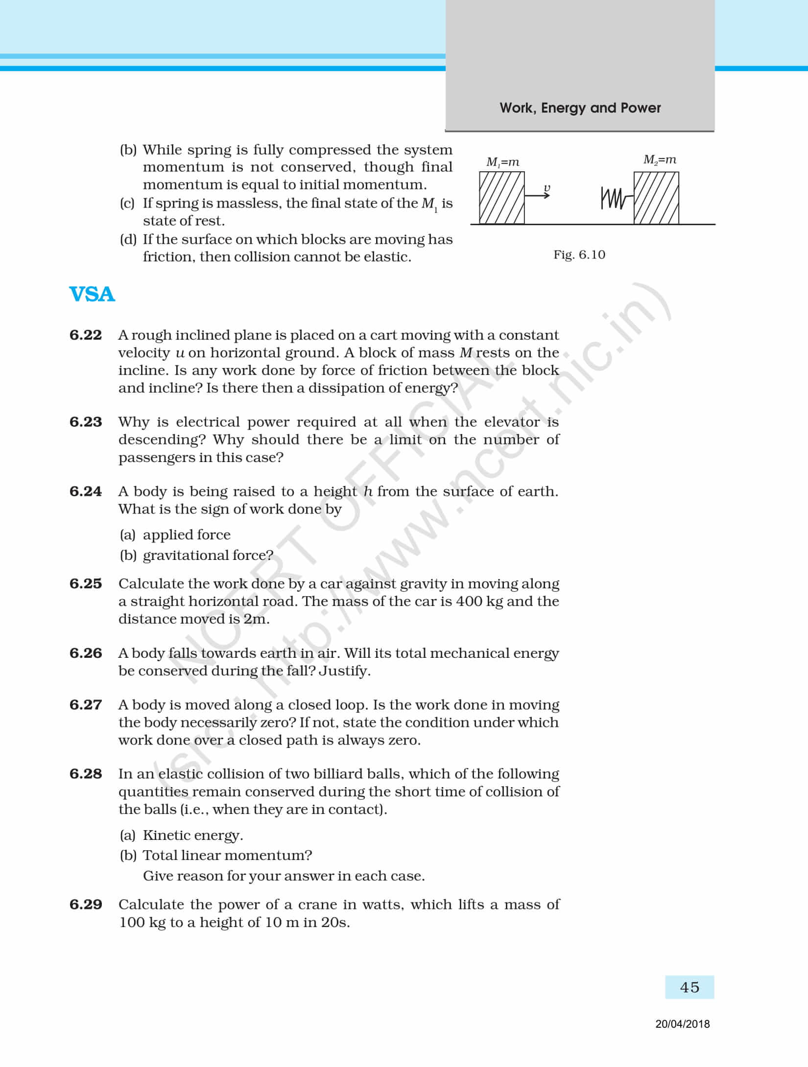 Cbse sample papers for class 11 physics chapter wise questions image