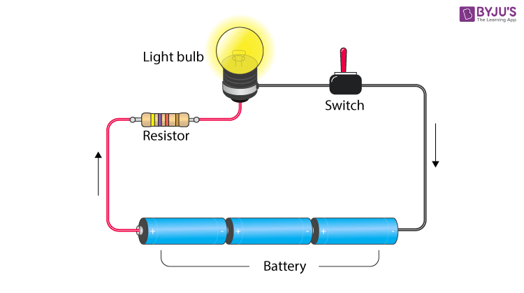 series circuit with switch