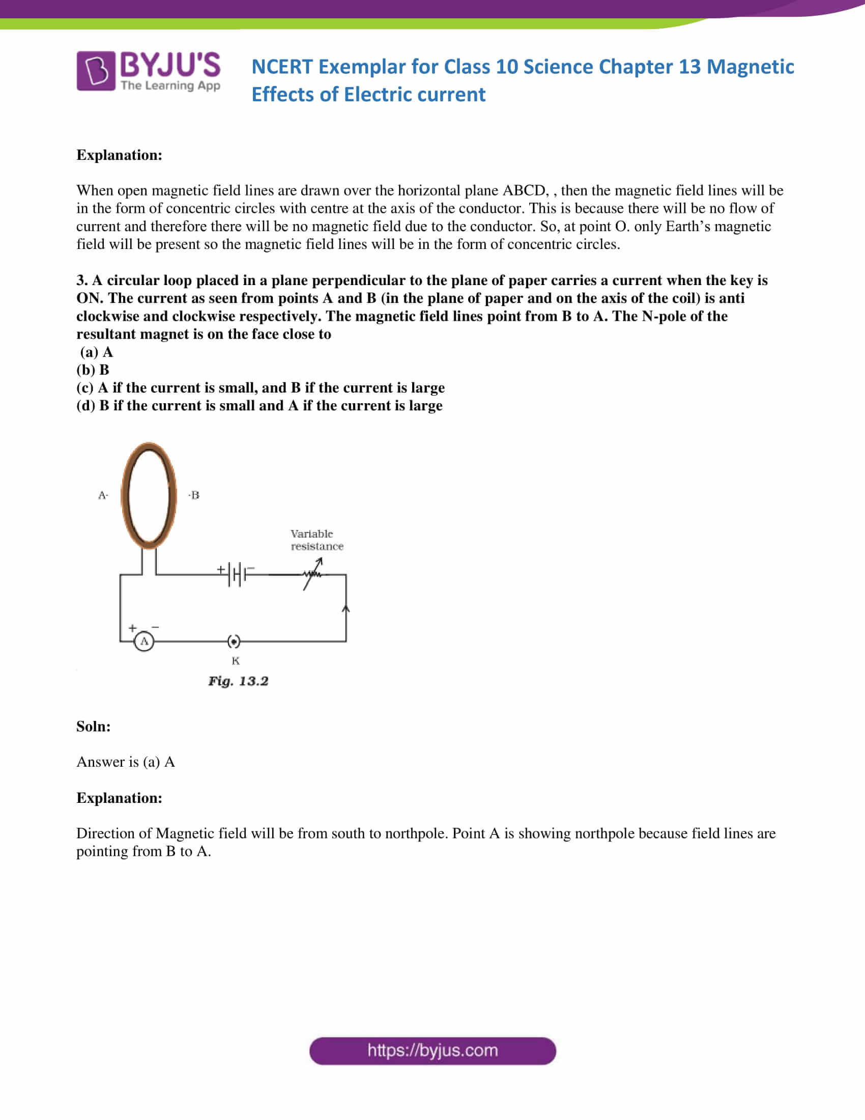 case study questions class 10 science chapter 13