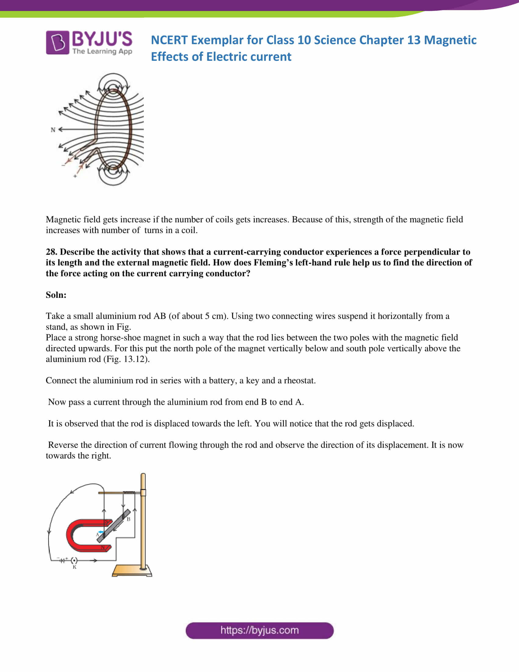 NCERT Exemplar solution class 10 Science Chapter 13 part 11