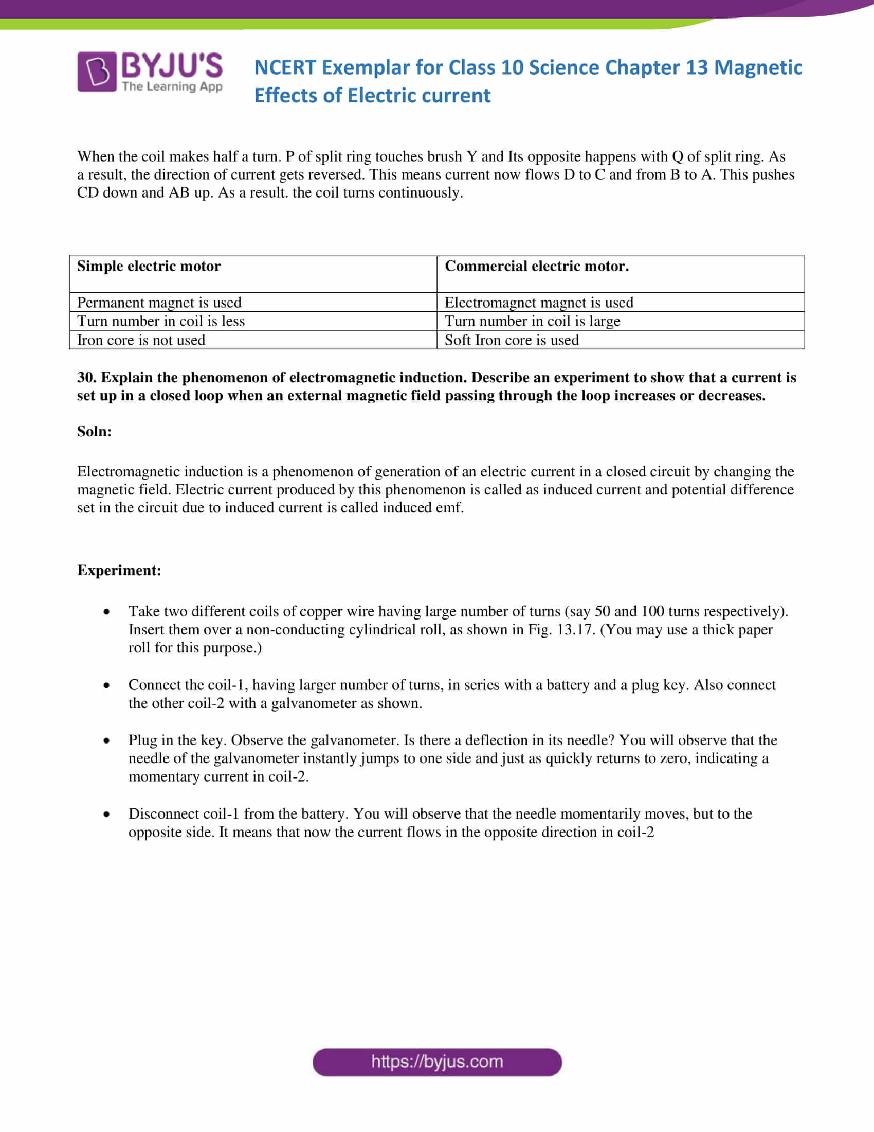 NCERT Exemplar solution class 10 Science Chapter 13 part 13