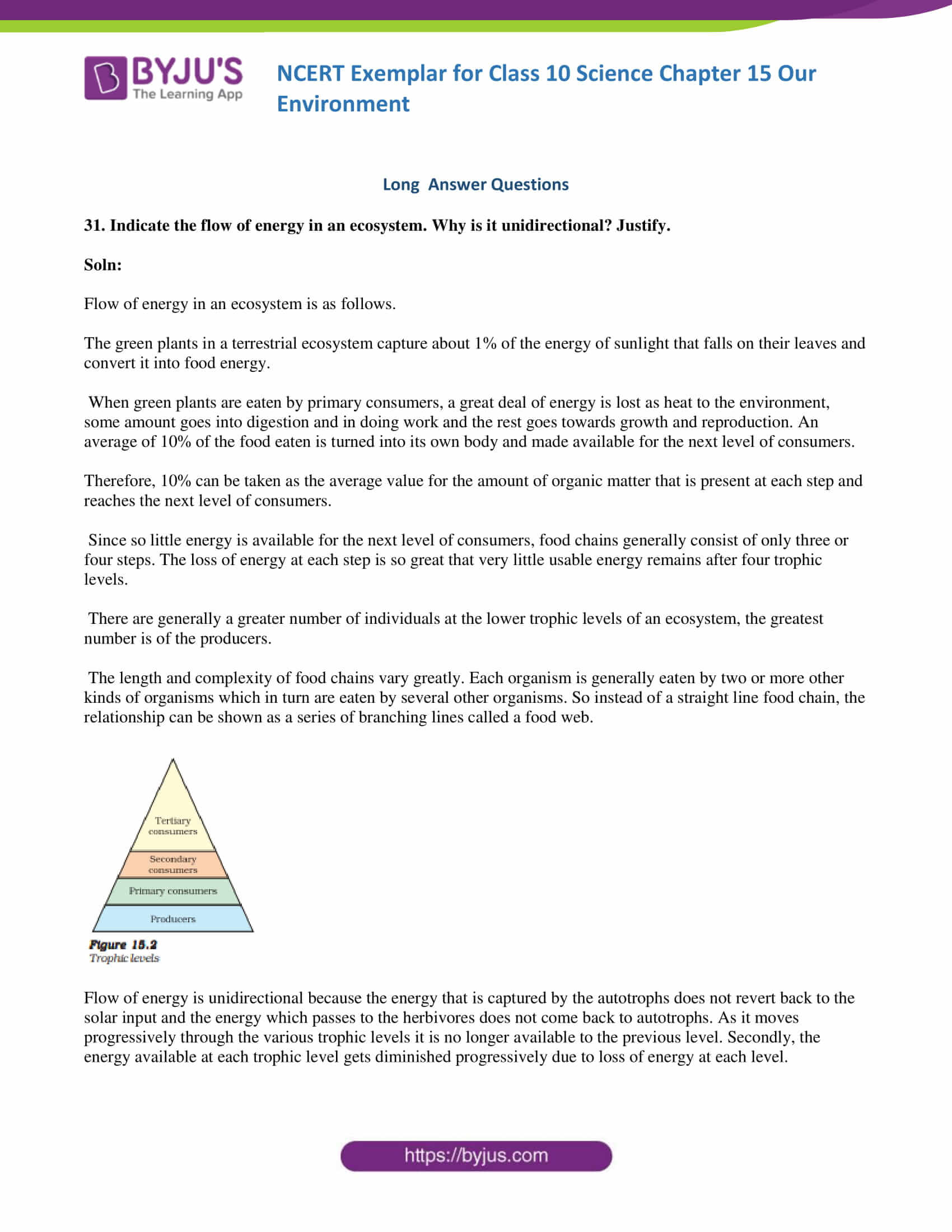 NCERT Exemplar solution class 10 Science Chapter 15 part 11