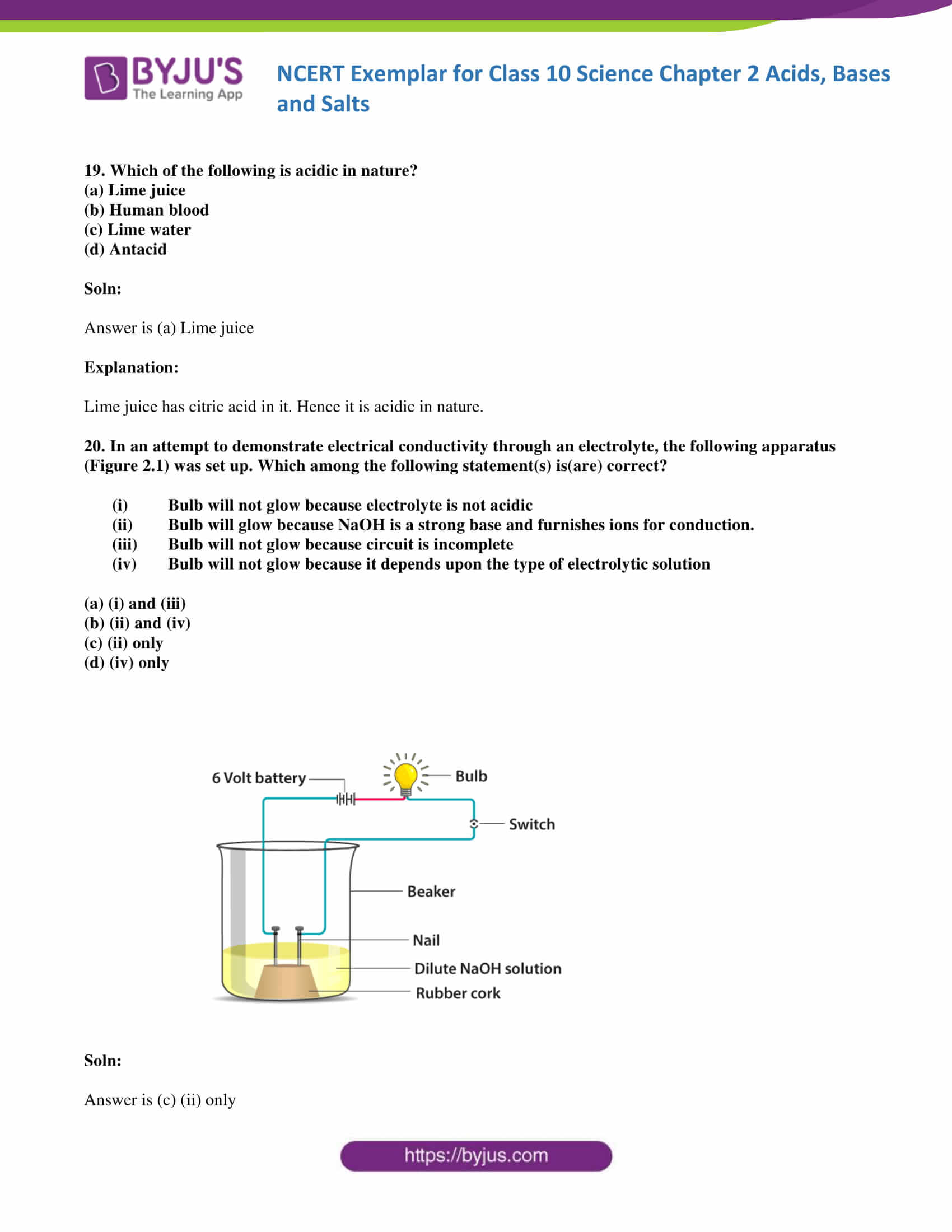 Ncert Exemplar Class 10 Science Solutions Chapter 2 Download Pdf For Free 2022 0405