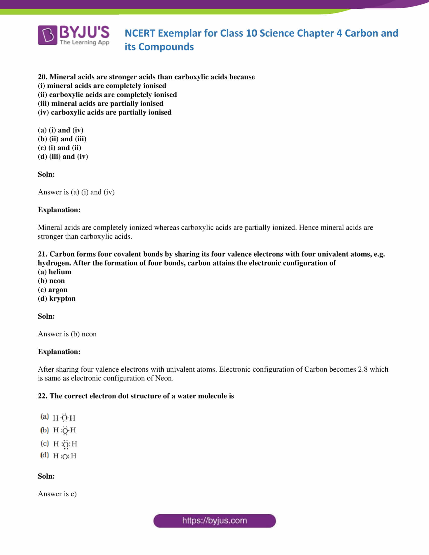 NCERT Exemplar solution class 10 Science Chapter 4 part 08