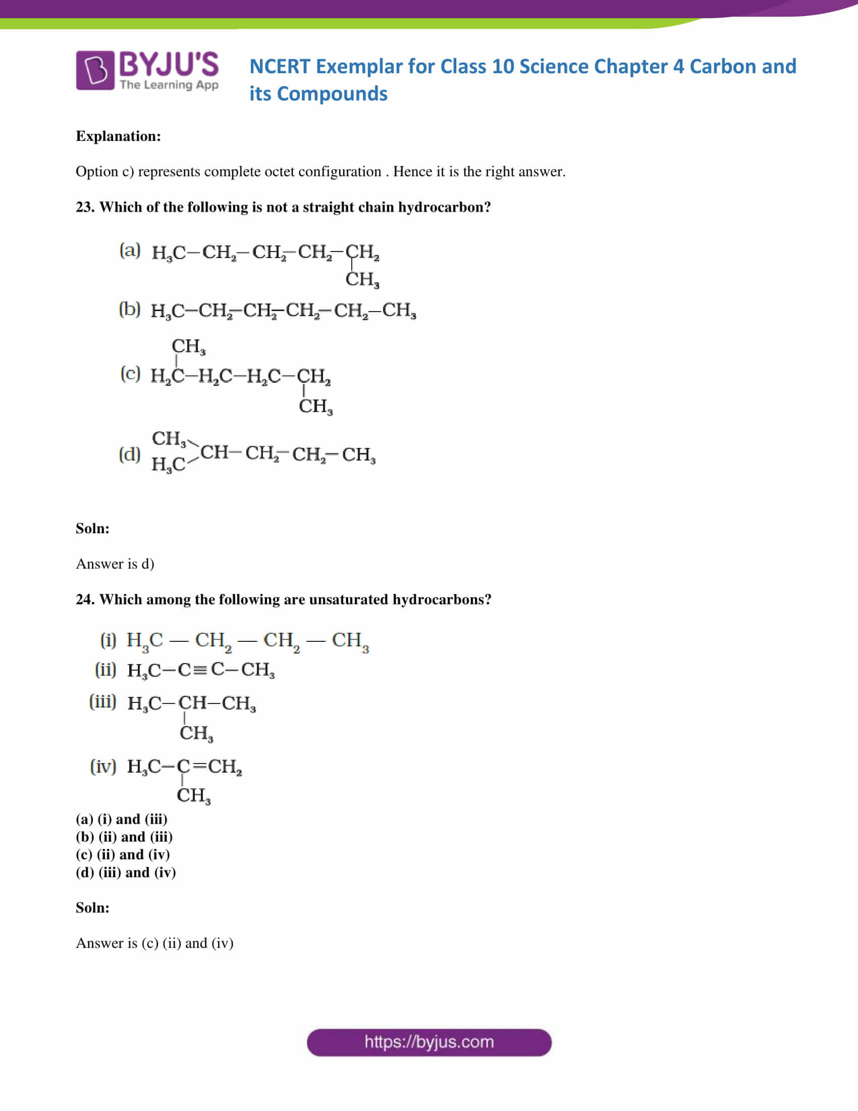 NCERT Exemplar solution class 10 Science Chapter 4 part 09