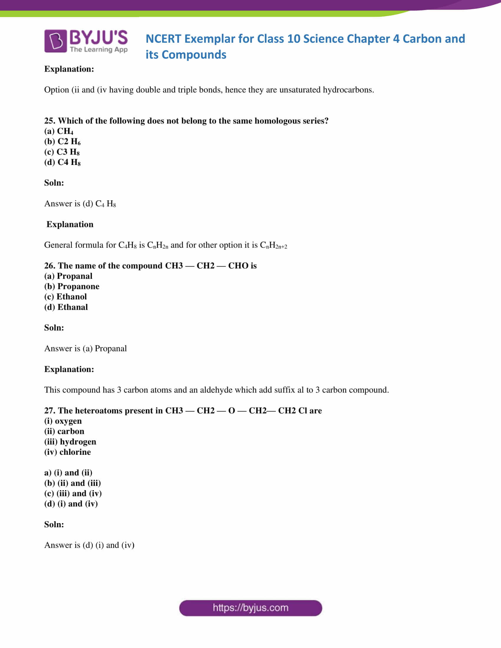 NCERT Exemplar solution class 10 Science Chapter 4 part 10