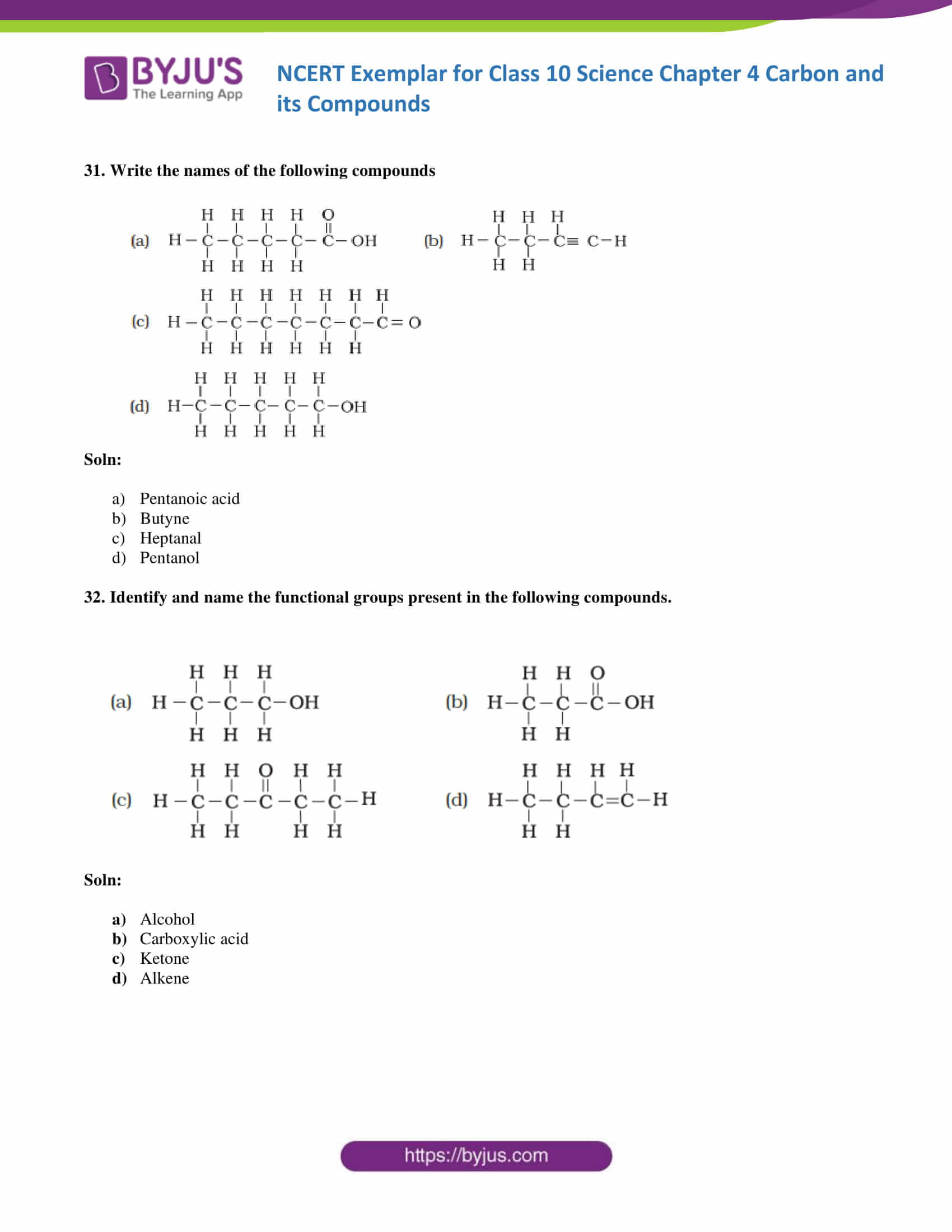 NCERT Exemplar solution class 10 Science Chapter 4 part 12