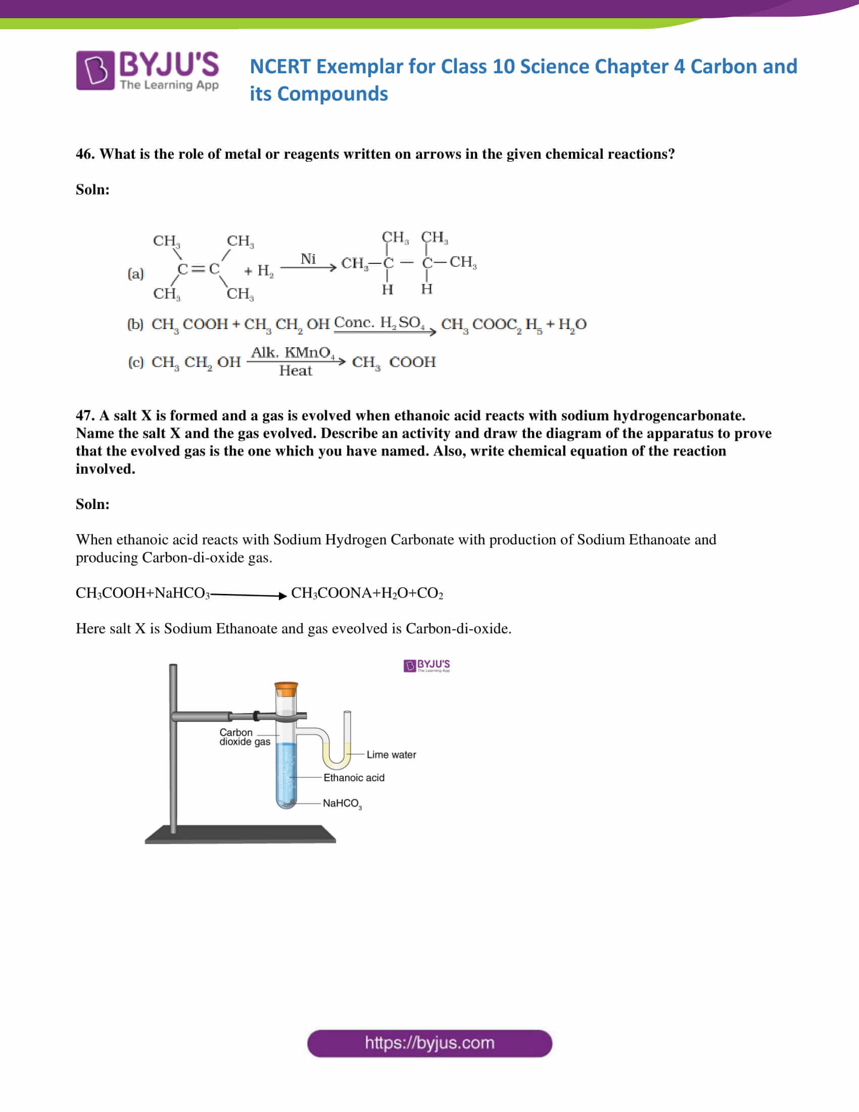 NCERT Exemplar solution class 10 Science Chapter 4 part 17