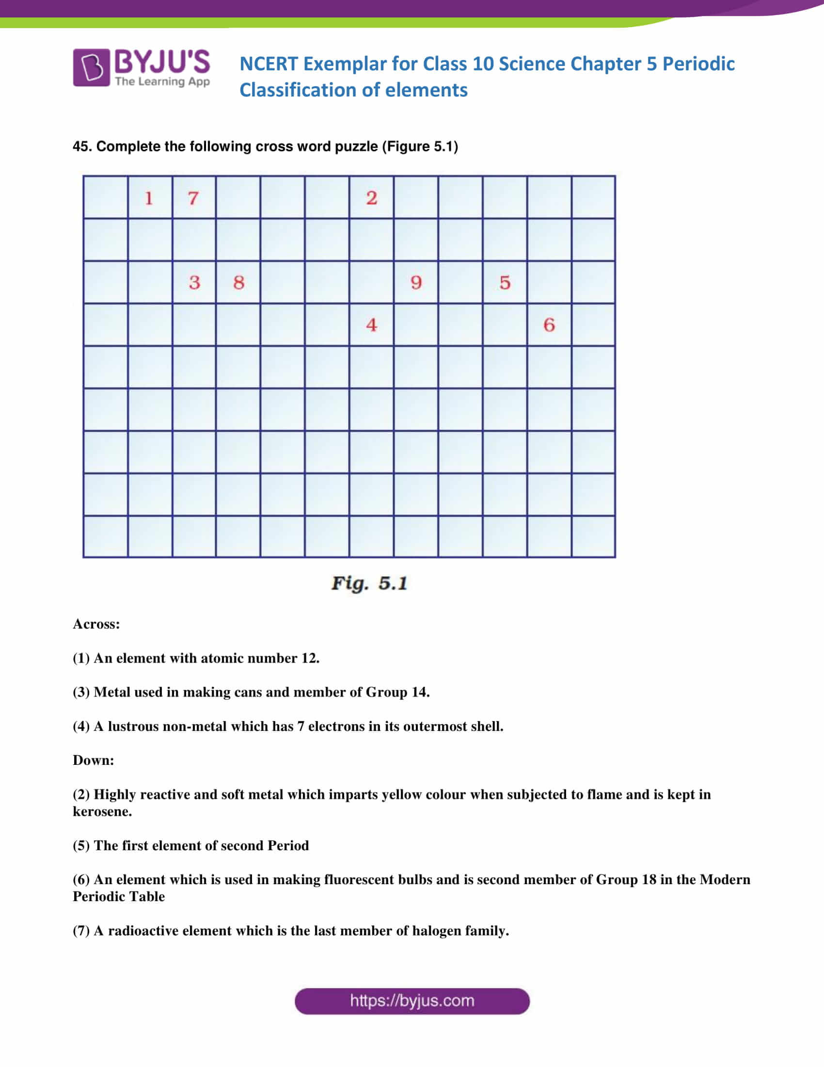 NCERT Exemplar solution class 10 Science Chapter 5 part 16