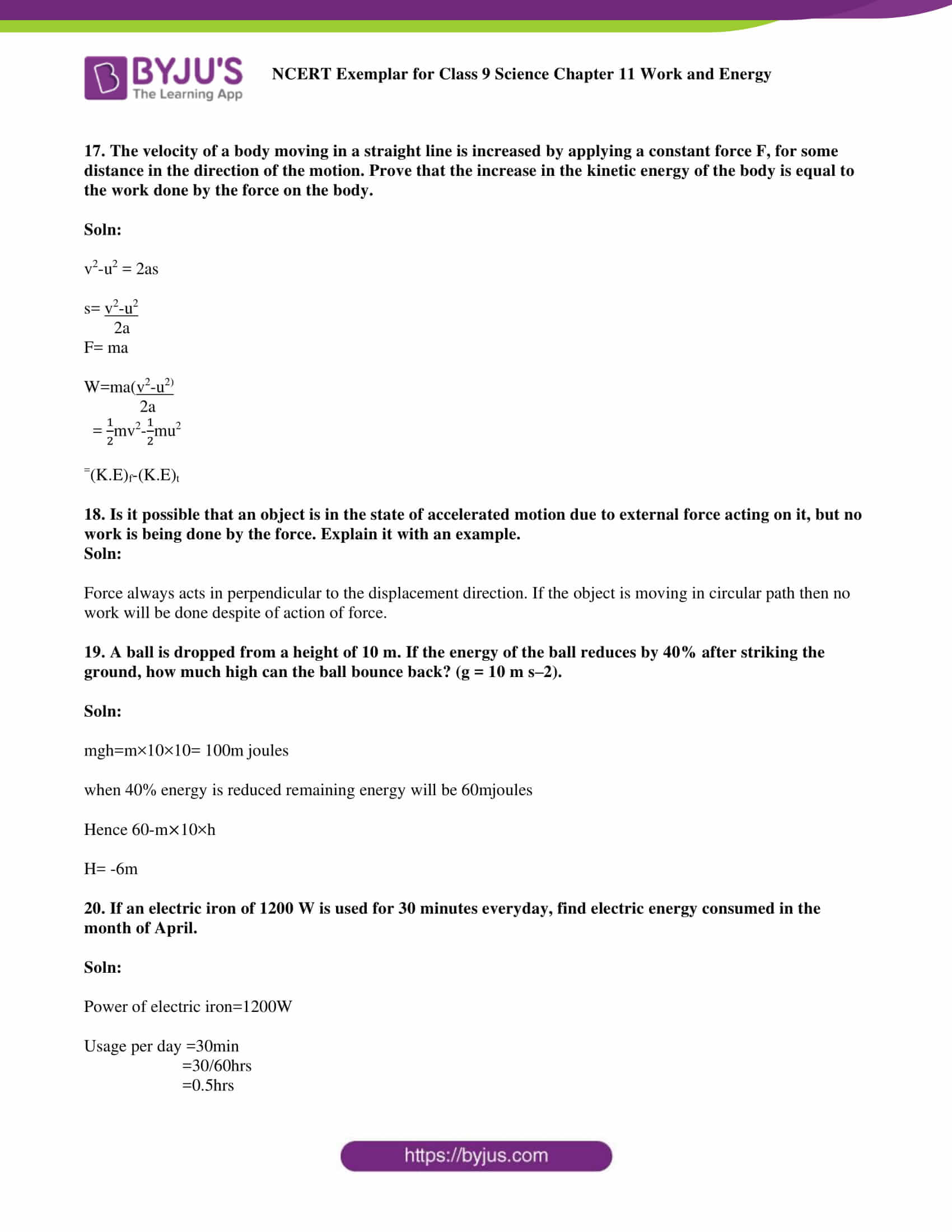 NCERT Exemplar solution class 9 Chapter 11 part 06